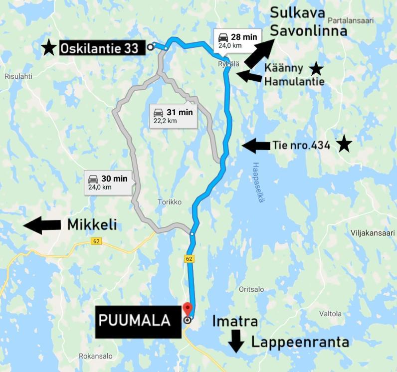 Kultaranta Villa Puumala Bagian luar foto